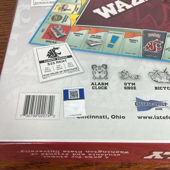 SEALED - WAZZUOPOLY - BOARD GAME -WASHINGTON STATE - Picture 7 of 7